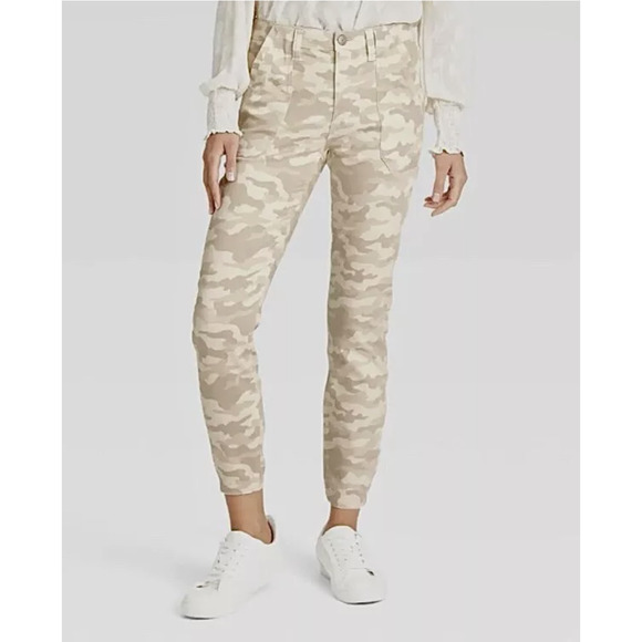 NWT Knox Rose Natural Camo Mid-Rise Ankle Skinny Pant Twill Size 18W - Picture 14 of 14